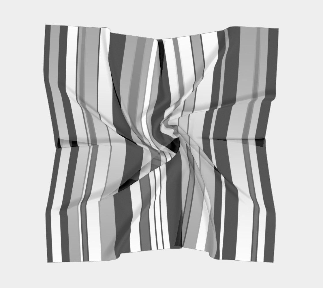 Ombre Stripes in Black, White and Gray preview #5