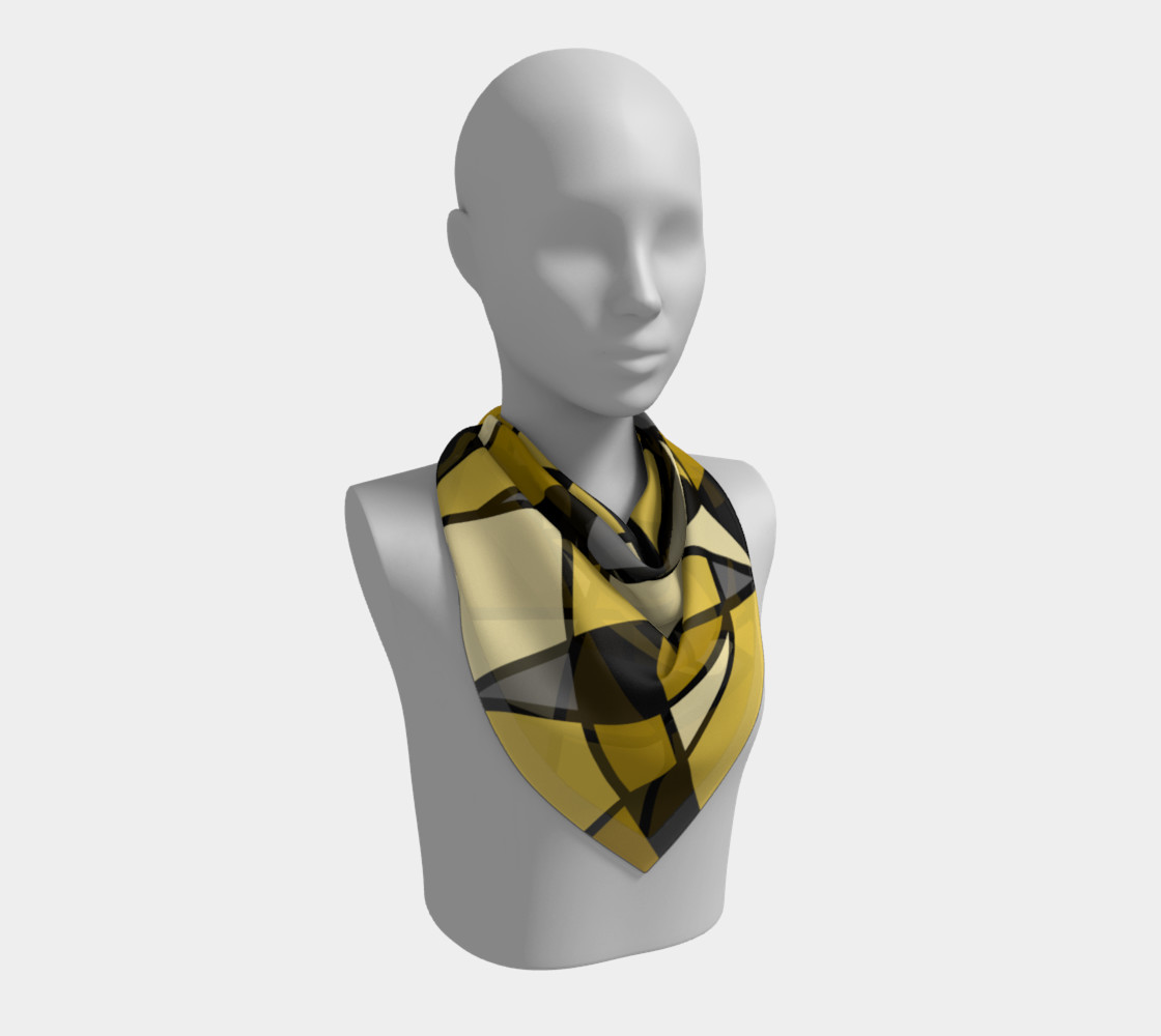 Modern Geometric in Yellow, Gray and Black preview #2