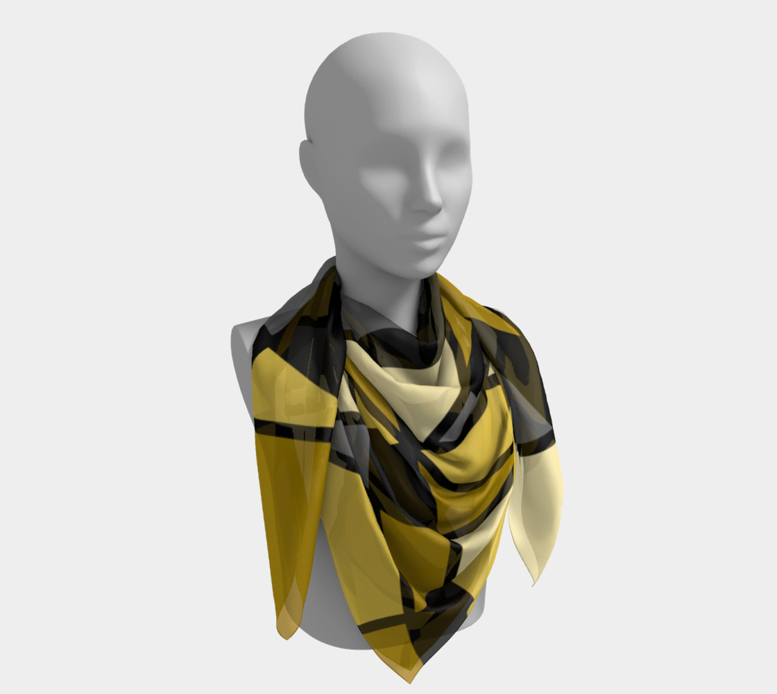 Modern Geometric in Yellow, Gray and Black preview #4