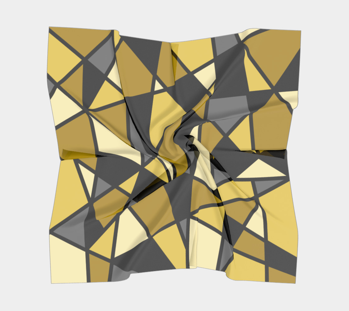Modern Geometric in Yellow, Gray and Black preview #5