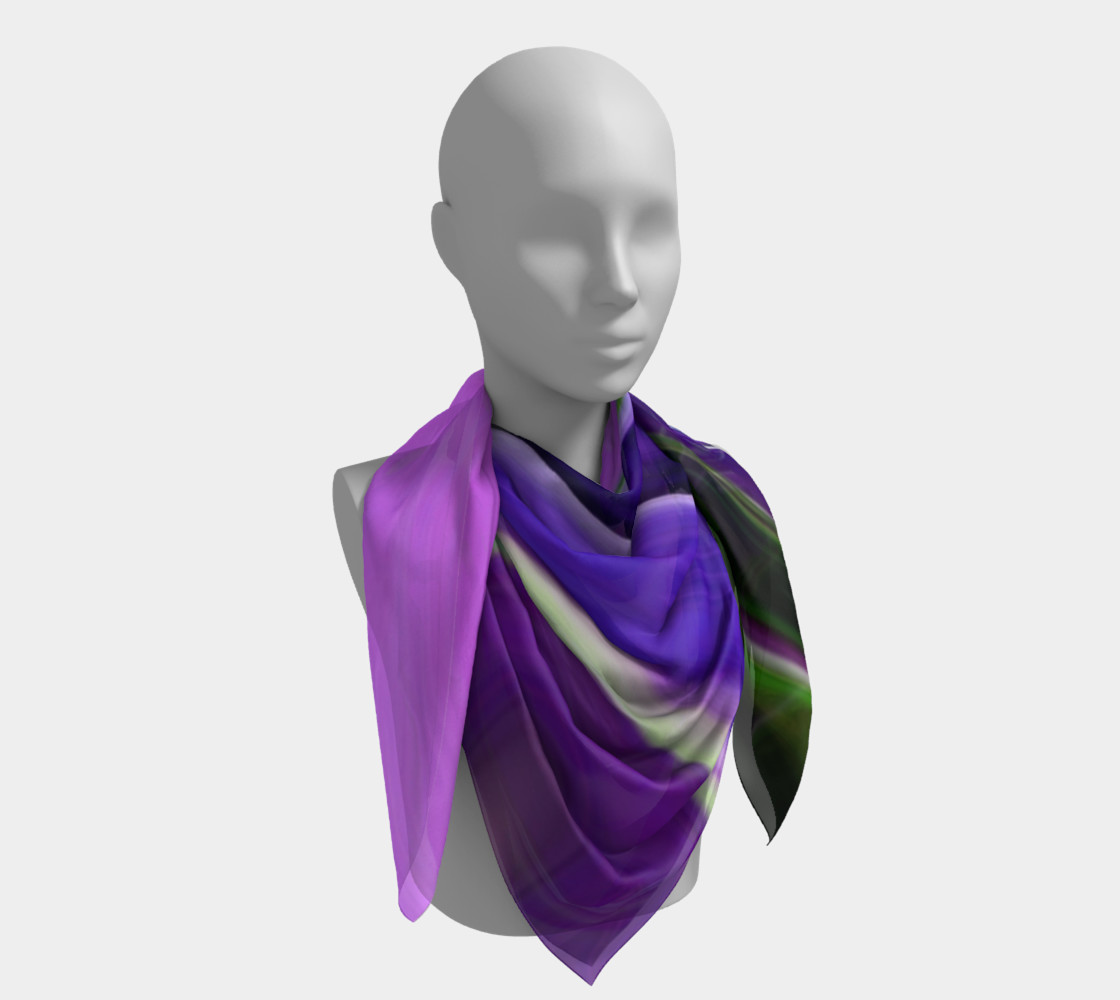 Crocus abstract scarf preview #4