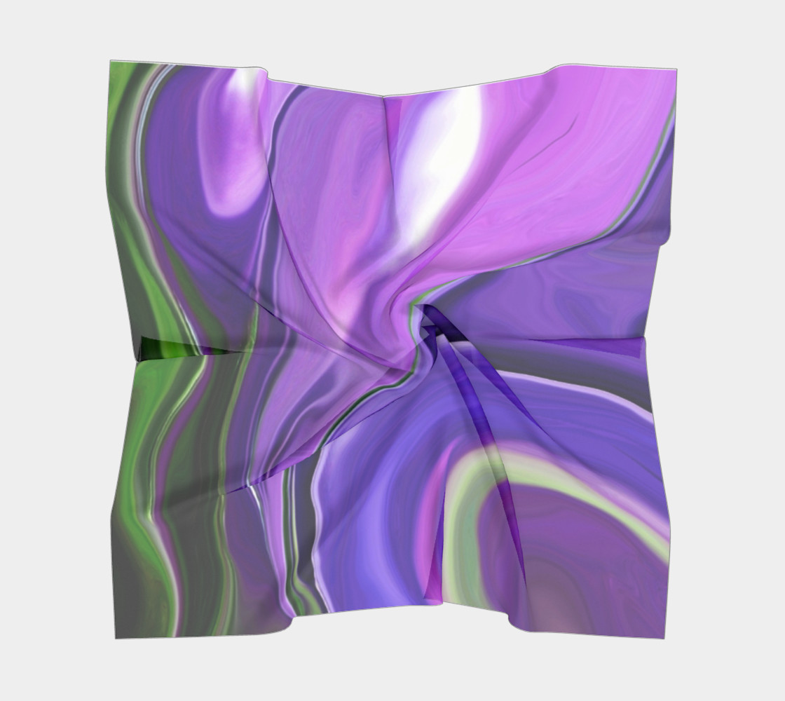 Crocus abstract scarf preview #5