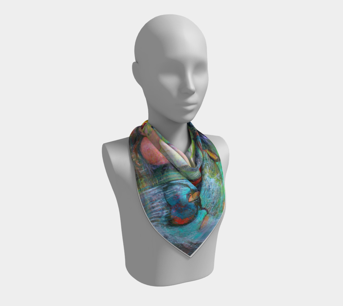 "Eve" large scarf preview #2