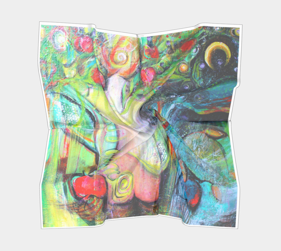 "Eve" large scarf preview #5