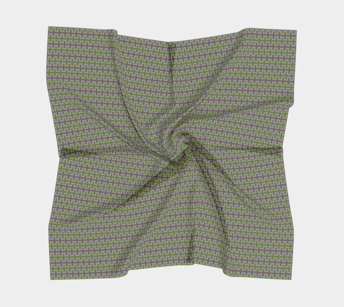 Aperçu de Purple and Green Southwest Blanket #5