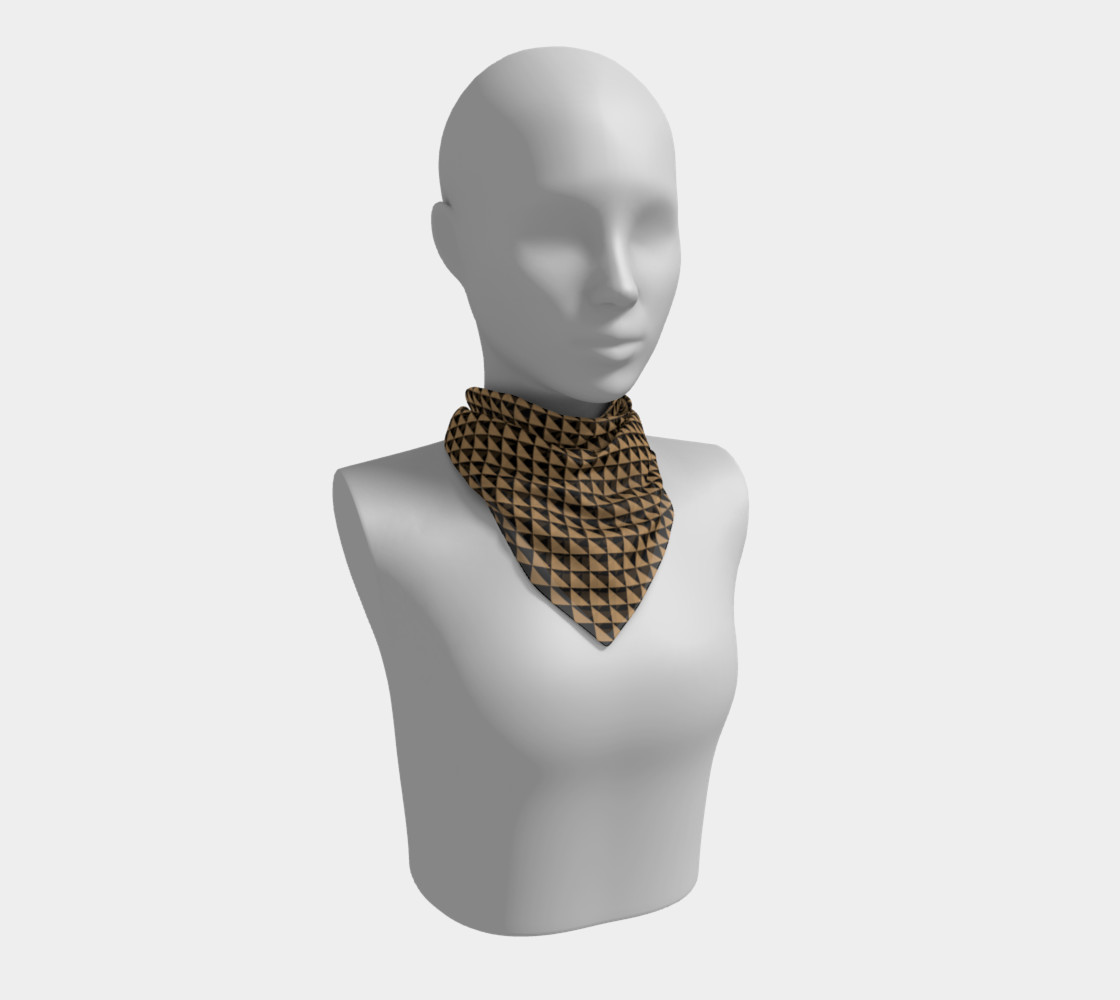 Aperçu de Black and Camel Brown Triangles #1