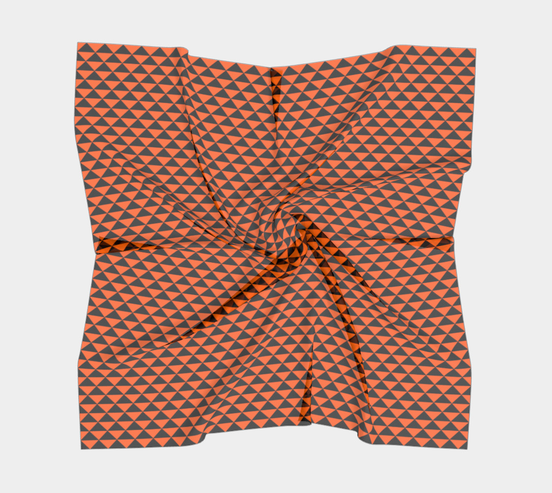 Aperçu de Black and Orange Triangles #5