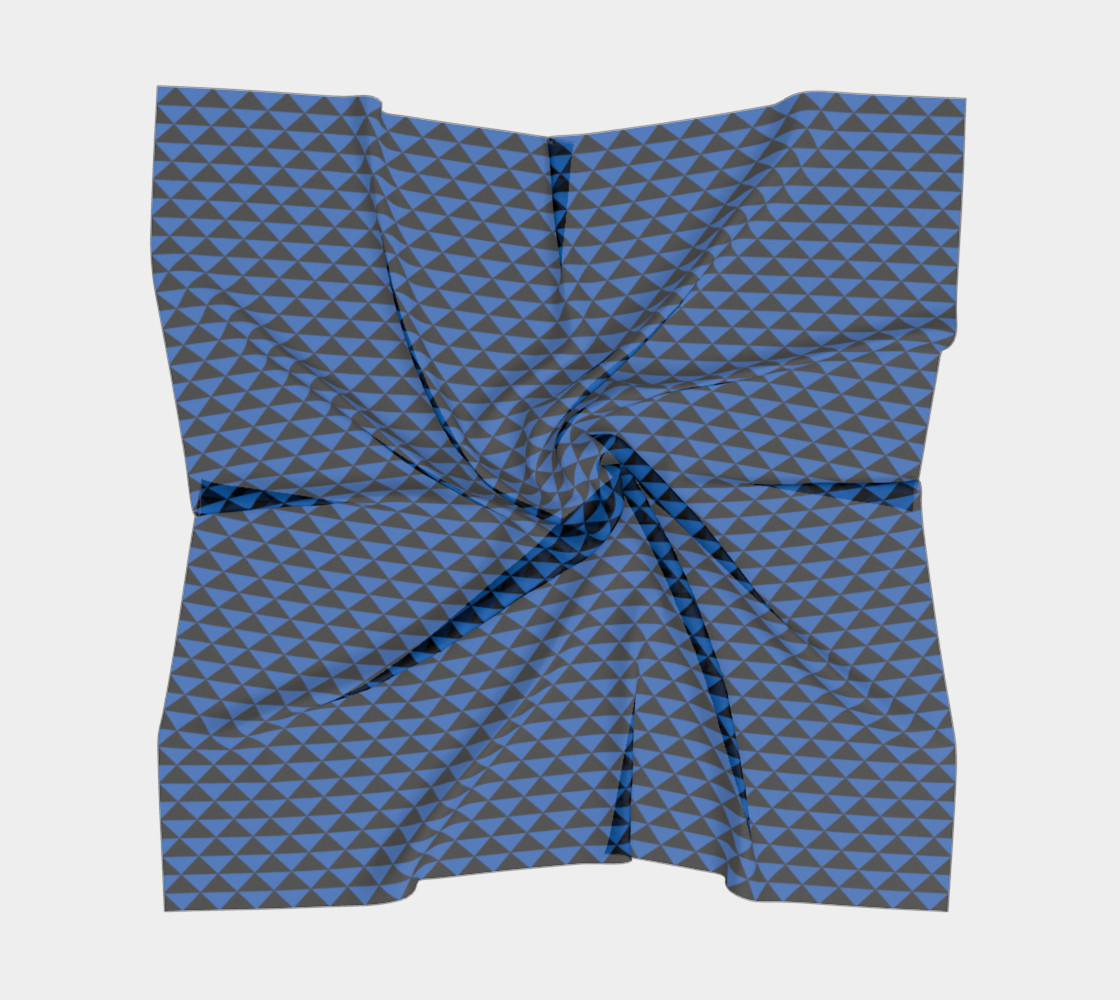 Black and Turquoise Blue Triangles preview #5