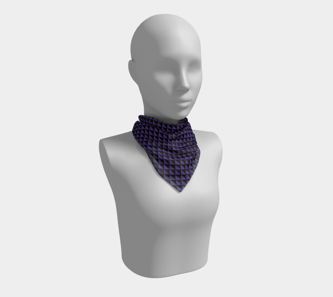 Black and Ultra Violet Purple Triangles preview #1