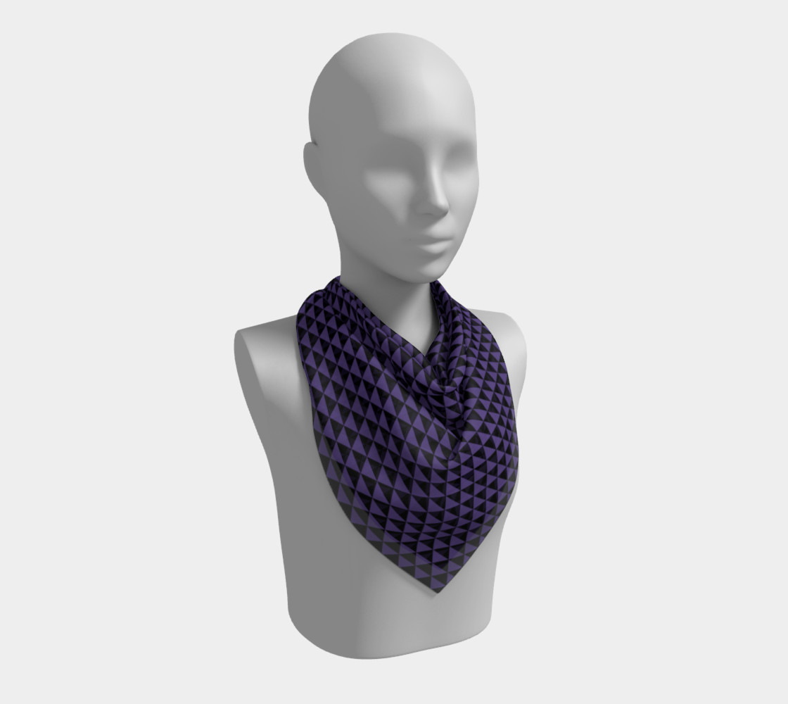 Black and Ultra Violet Purple Triangles preview #2