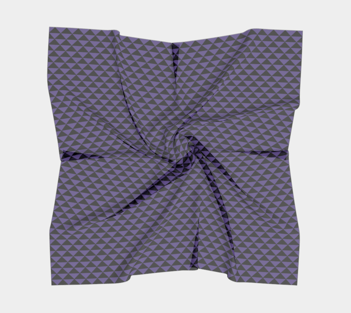 Black and Ultra Violet Purple Triangles preview #5