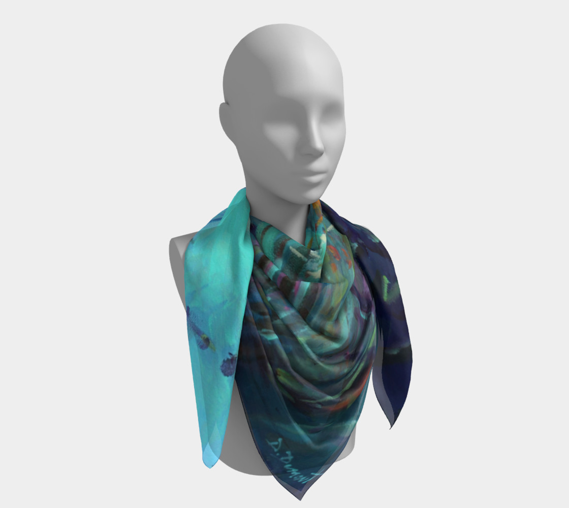 Foulard carré L'île sauvage preview #4