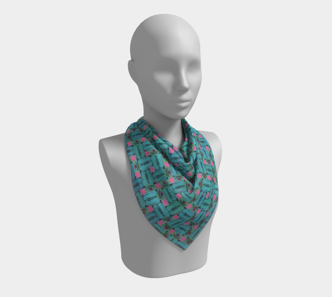 Charming Weave Square Scarf preview #2