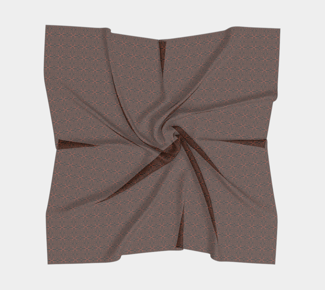 Fire Maze Tile Square Scarf preview #5