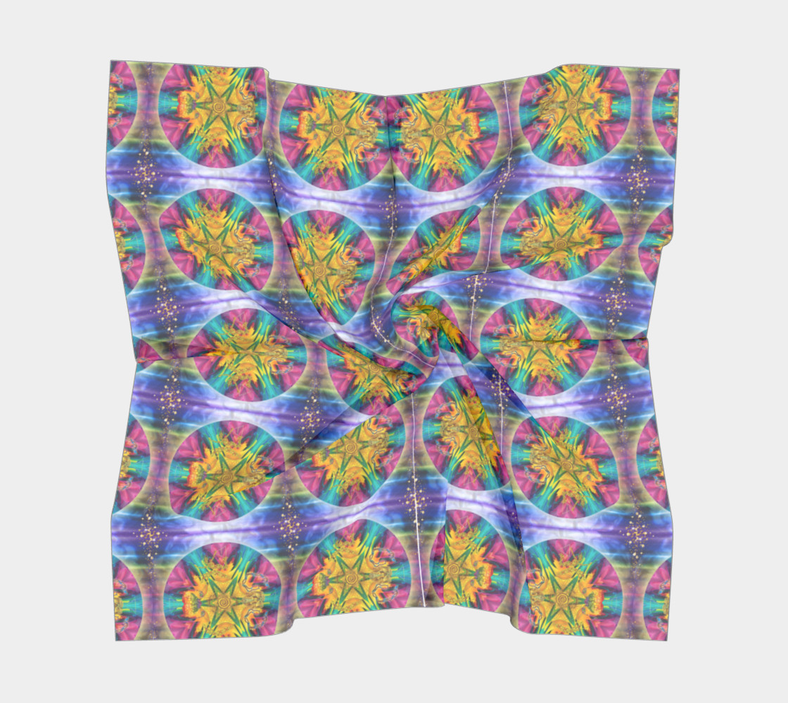 Harmonics Of Your Soul Square Scarf preview #5