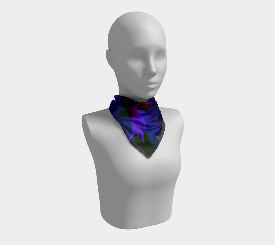 Colorful Abstract Purple Flower by HOLLIDAY preview #1