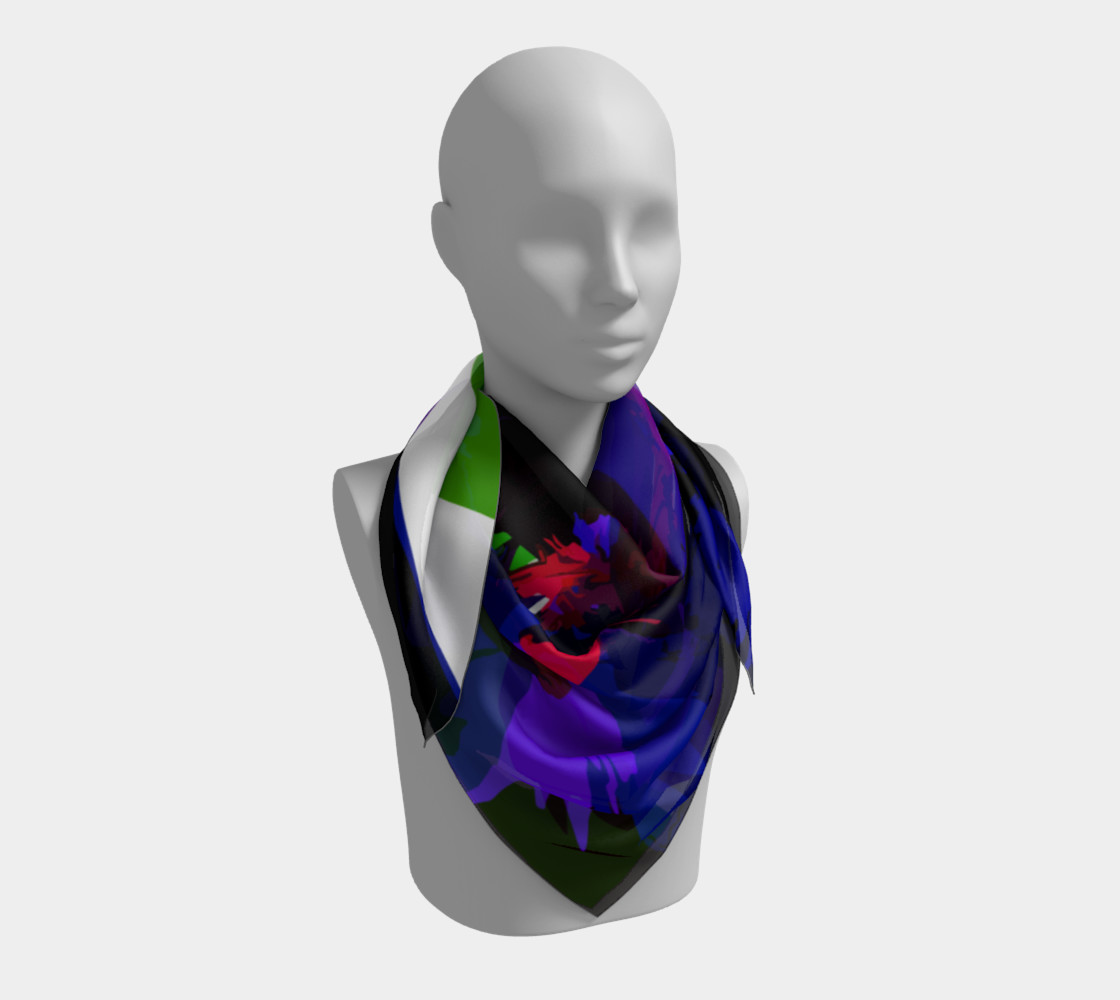 Colorful Abstract Purple Flower by HOLLIDAY preview #3