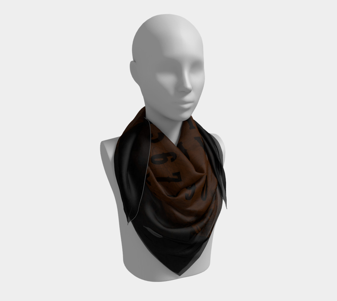 Ouija Scarf 3D preview