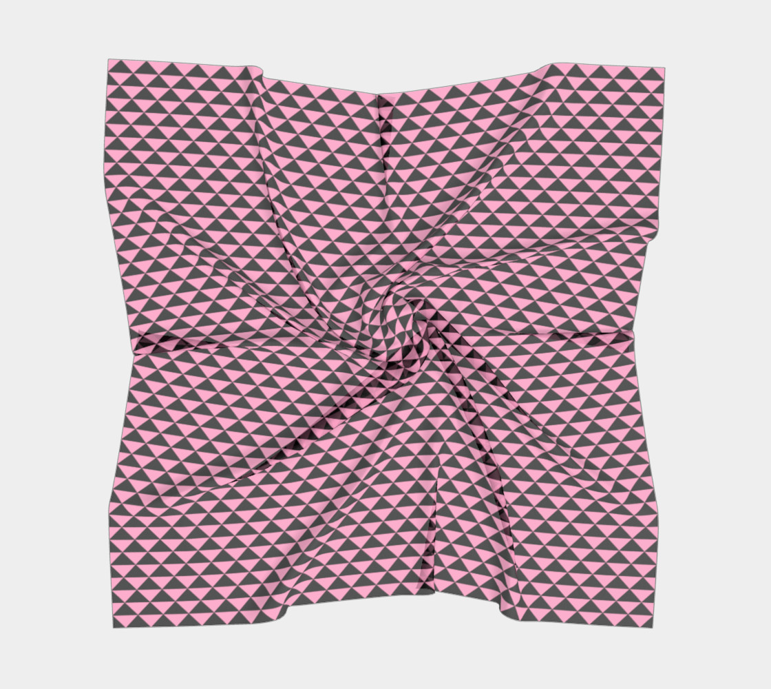 Black and Carnation Pink Triangles preview #5