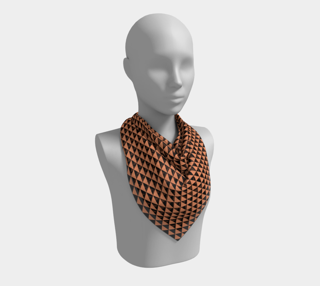 Black and Peach Triangles preview #2