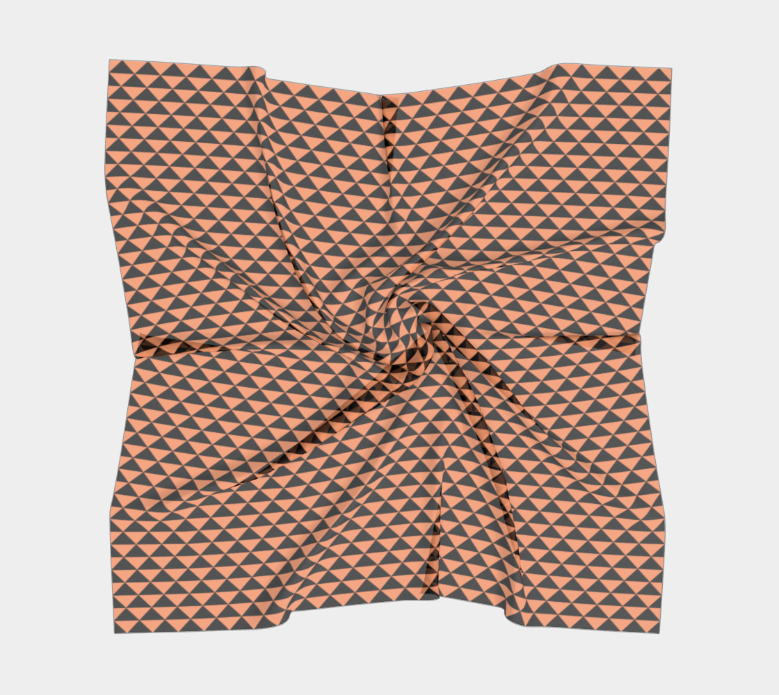 Black and Peach Triangles preview #5