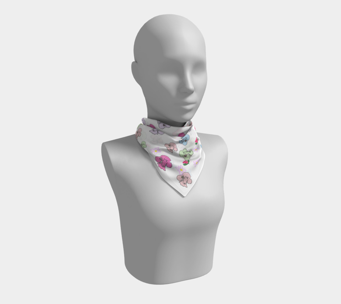 Pastel Poodle Chic by Broussalian on white preview #1