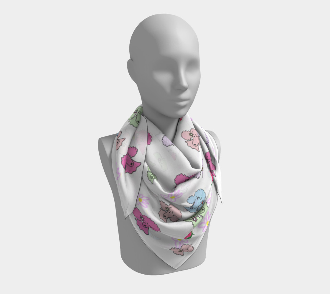 Pastel Poodle Chic by Broussalian on white preview #3