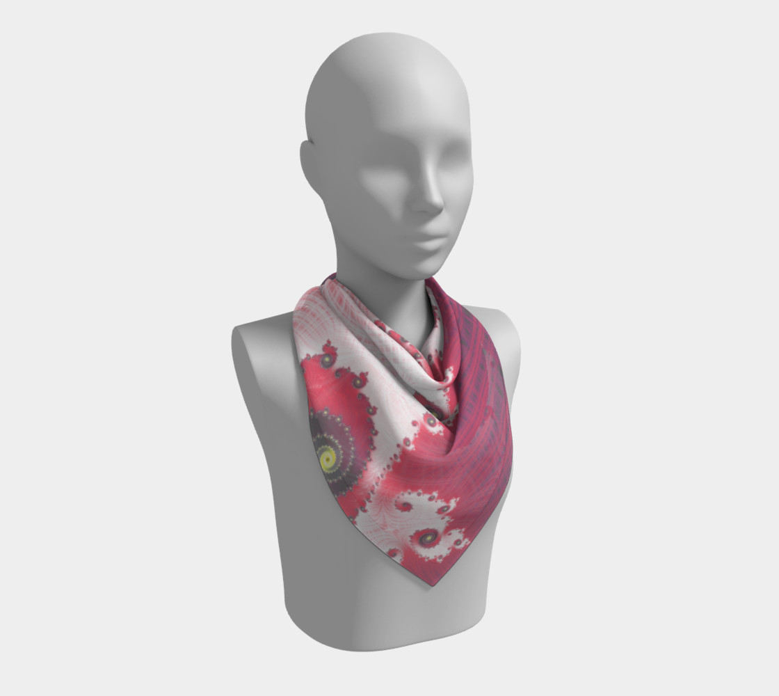 Strawberry Cream Square Scarf preview #2