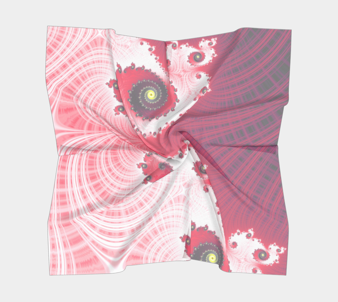 Strawberry Cream Square Scarf preview #5