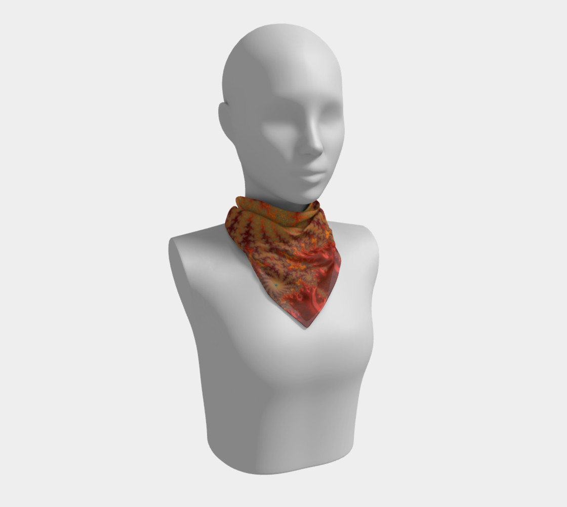 Crimson Alley Square Scarf preview #1