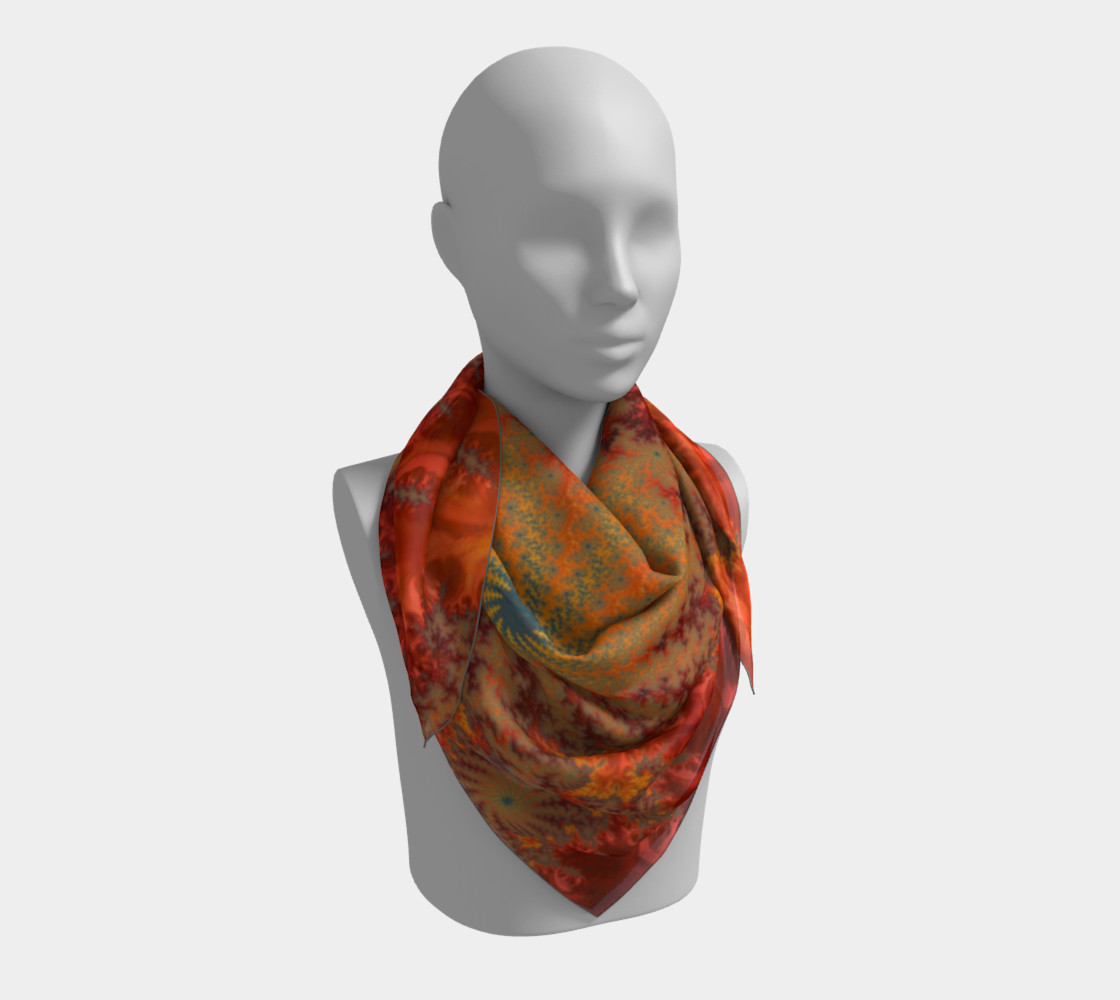 Crimson Alley Square Scarf preview #3