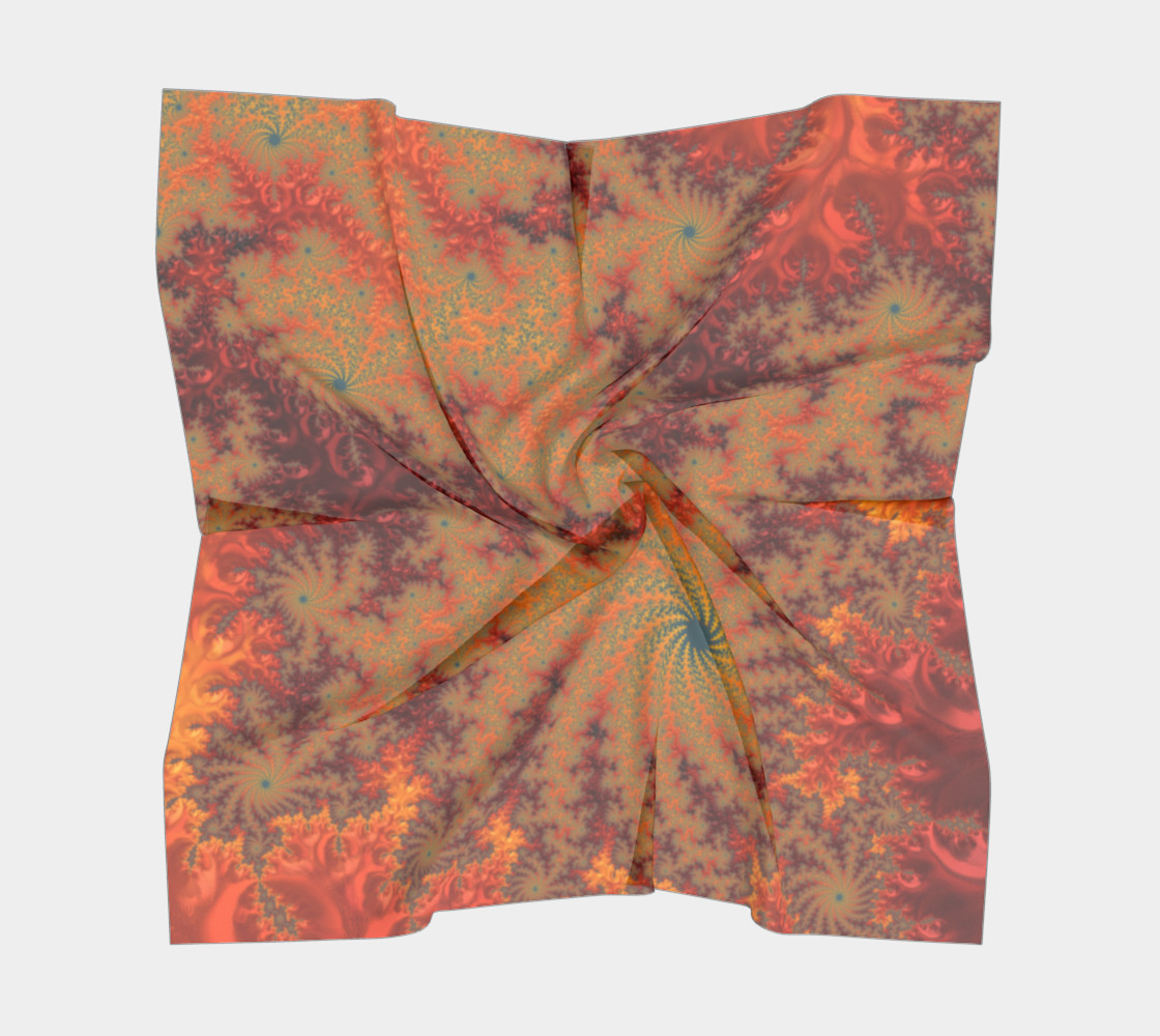 Crimson Alley Square Scarf preview #5