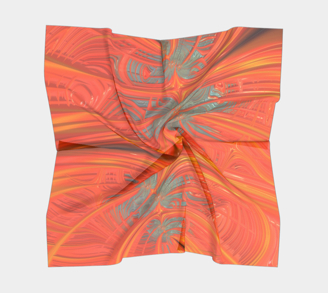 Tangerine Dream Square Scarf preview #5