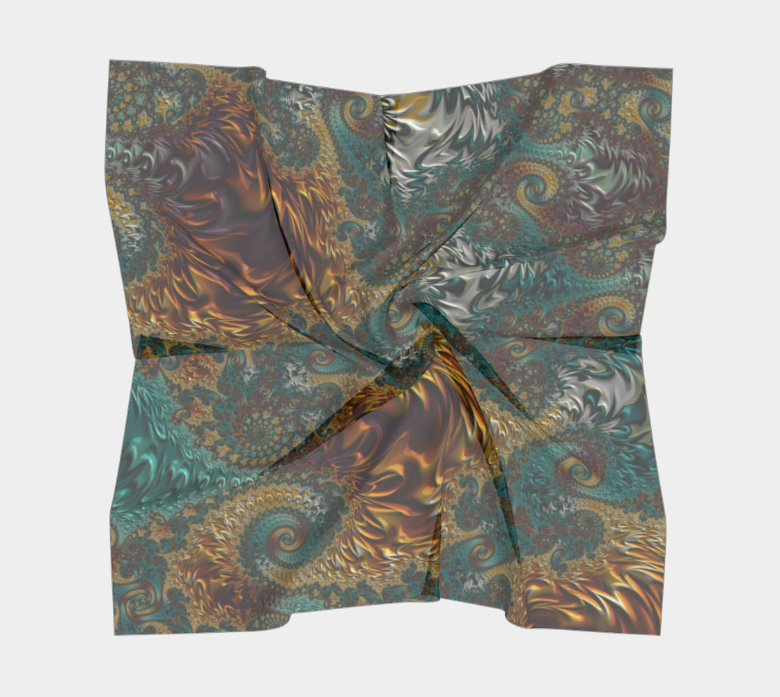 Marigold Garden Square Scarf preview #5
