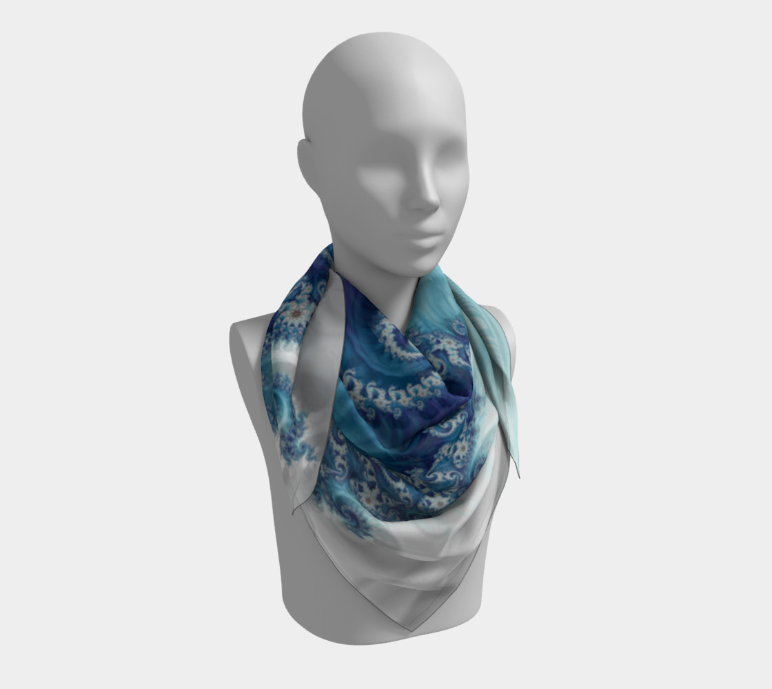 Sound of Seashell Square Scarf preview #3