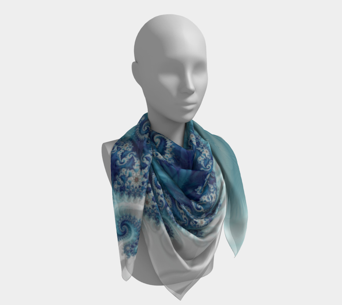 Sound of Seashell Square Scarf preview #4