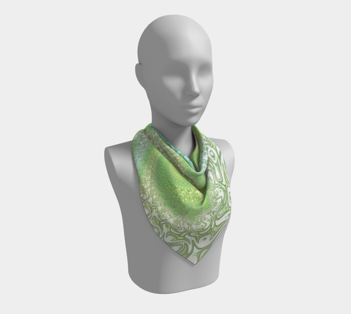 Springtime Garden Square Scarf preview #2