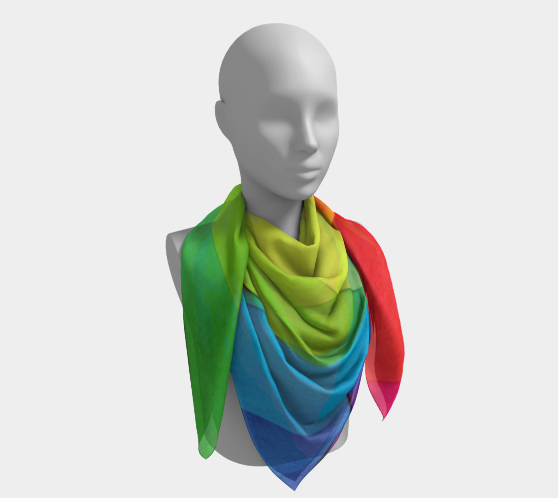 Tranquility Square Scarf preview #4