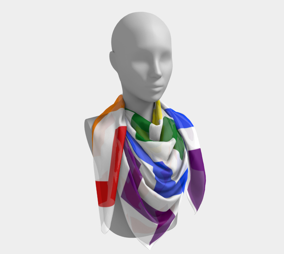 Rainbow Chevron Pattern Design Rainbow Colors Chevron Simple preview #4