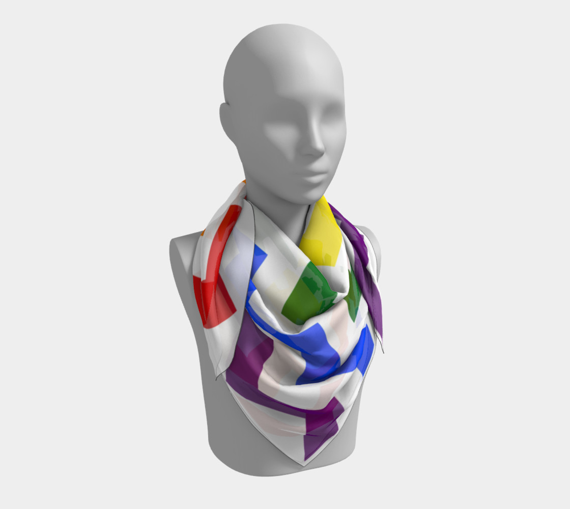 Rainbow Chevron Pattern Design Rainbow Colors Chevron Simple preview #3