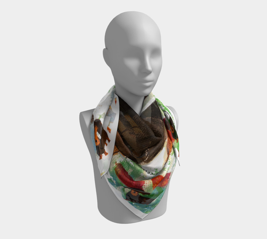Doxie Scarf by Broussalian preview #3