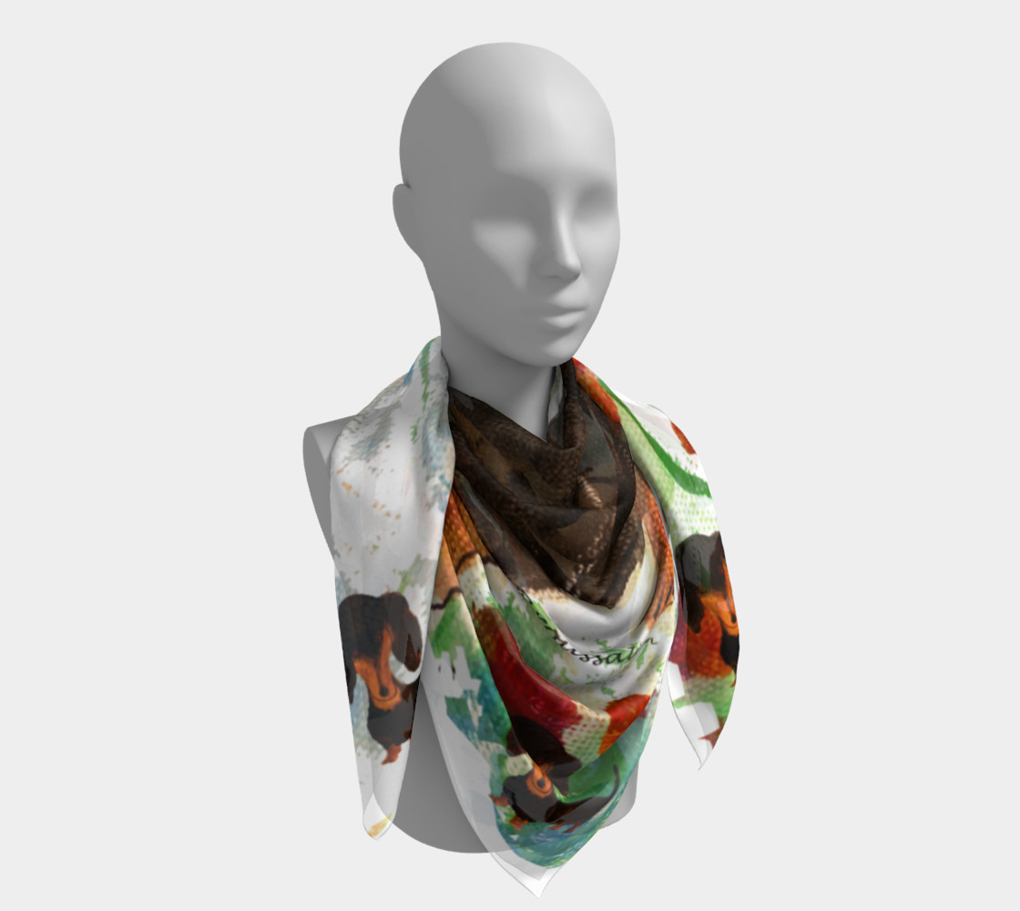 Doxie Scarf by Broussalian preview #4