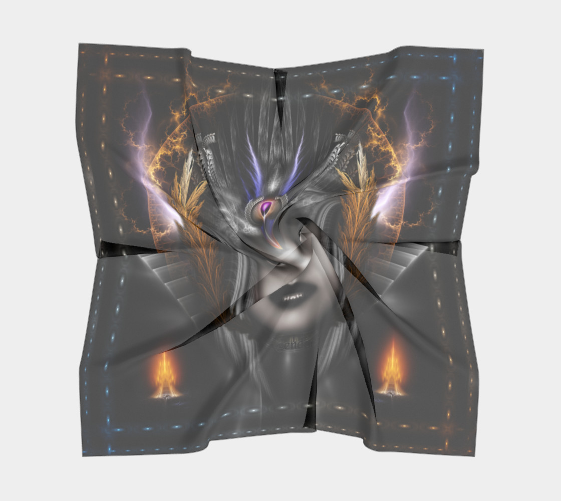 Thinosia Queen Of Armageddon Square Scarf LG preview #5
