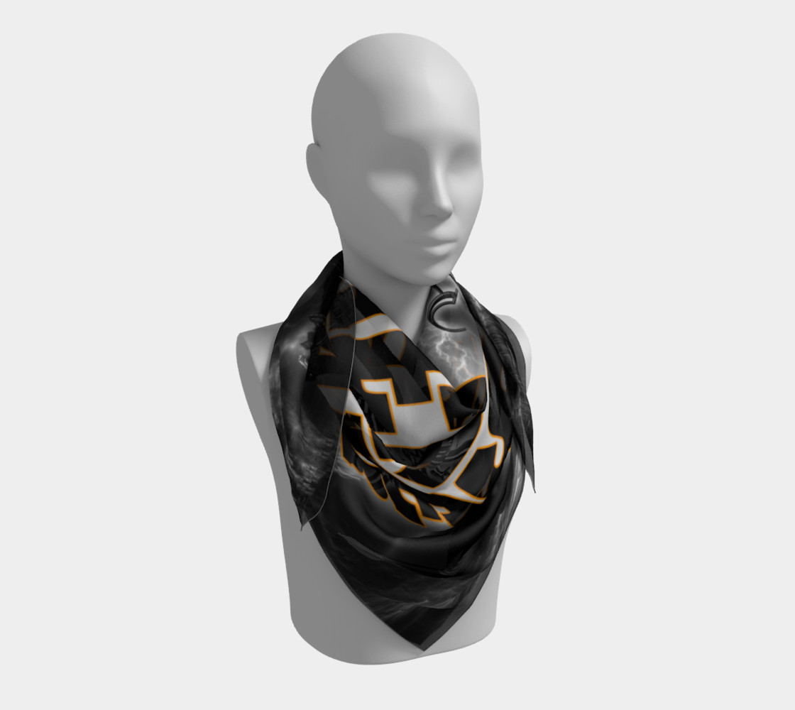 Aliens Invade 4 Beer Galaxy Attack Square Scarf preview #3