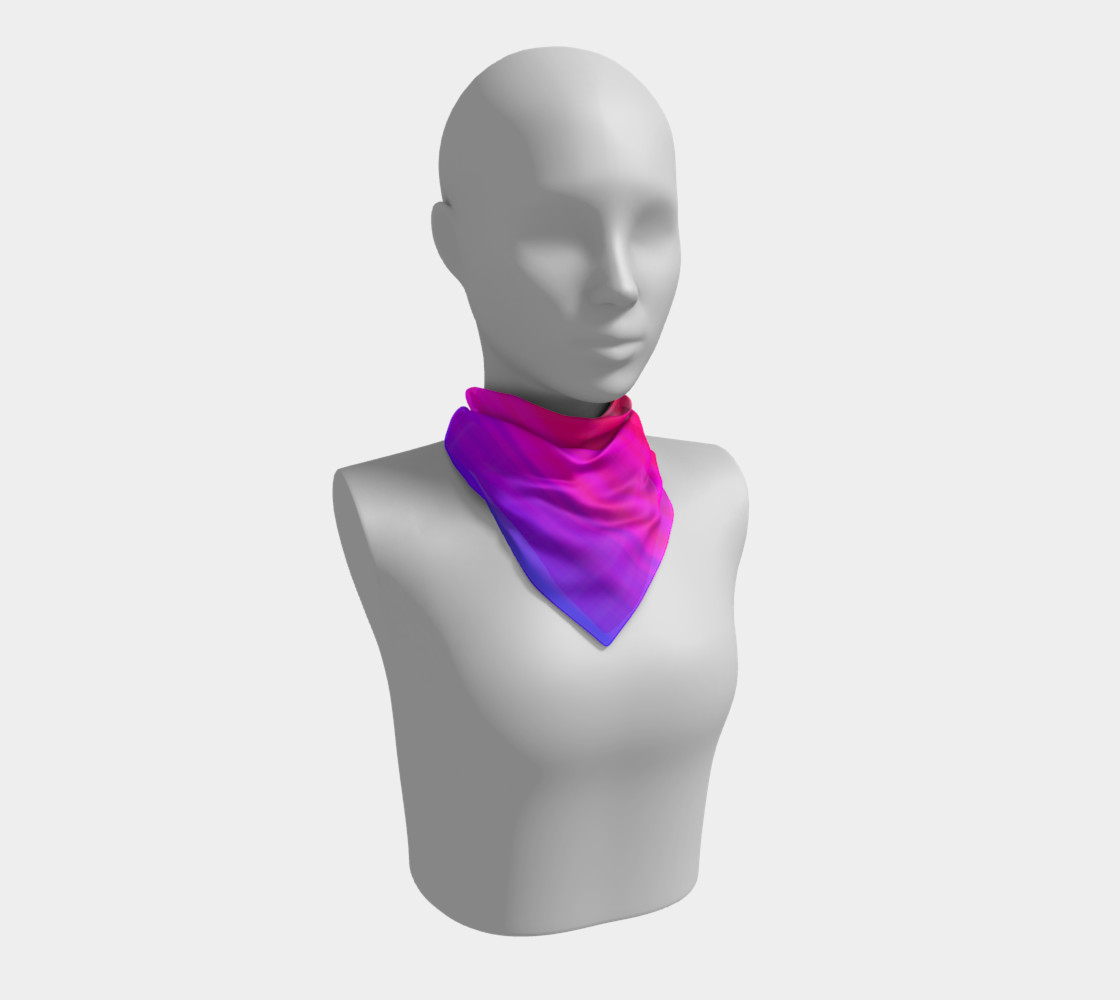 Aperçu de Raise Your Vibe Square Scarf #1