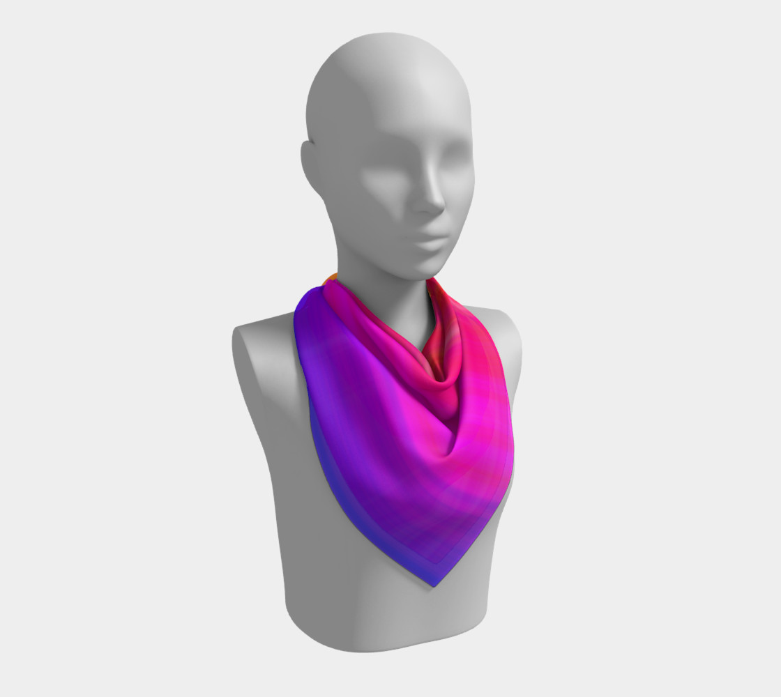 Aperçu de Raise Your Vibe Square Scarf #2