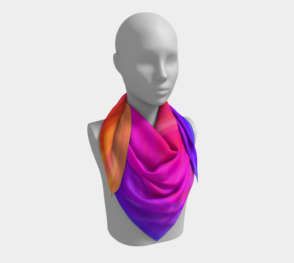 Aperçu de Raise Your Vibe Square Scarf #3