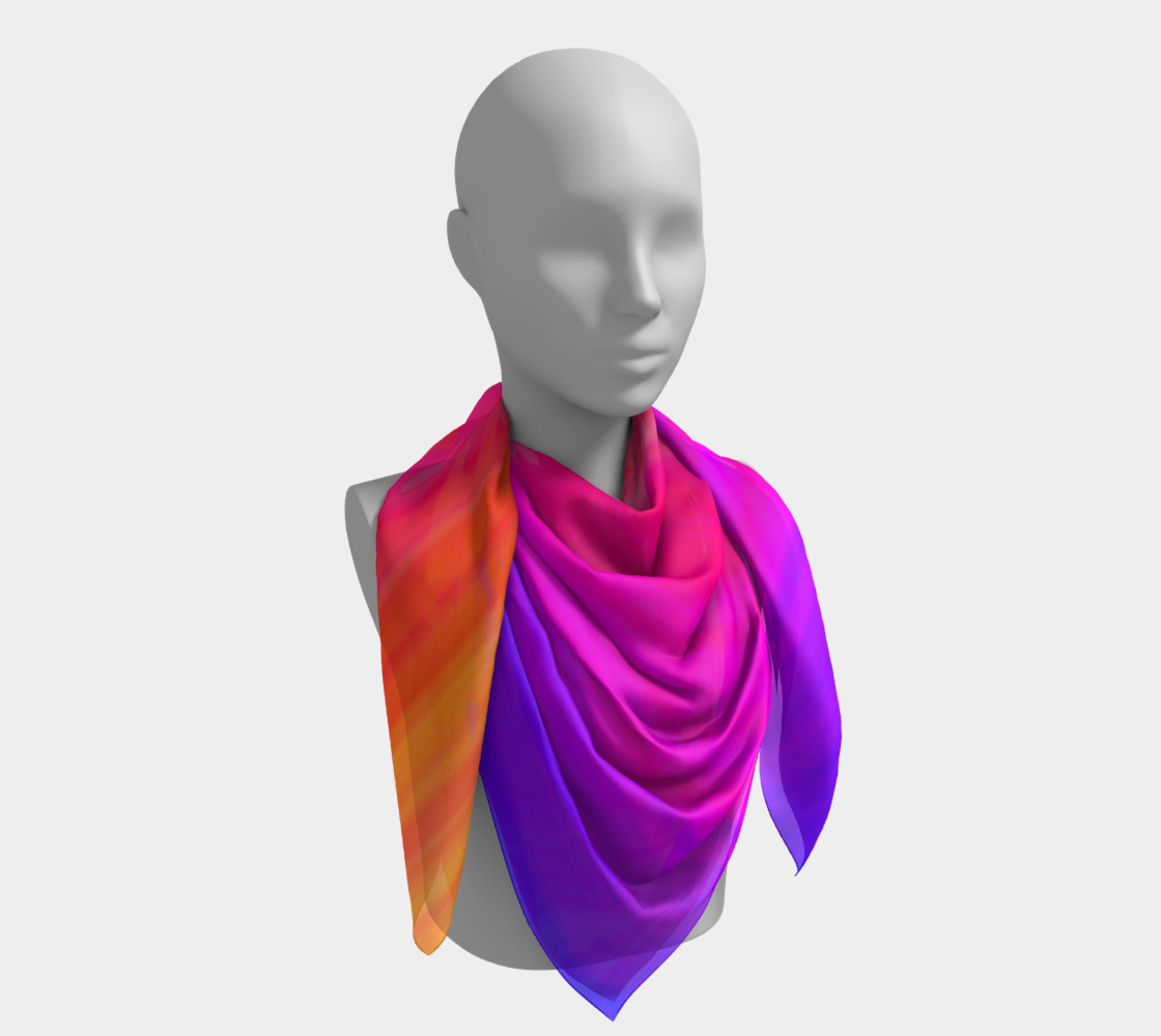 Aperçu de Raise Your Vibe Square Scarf #4