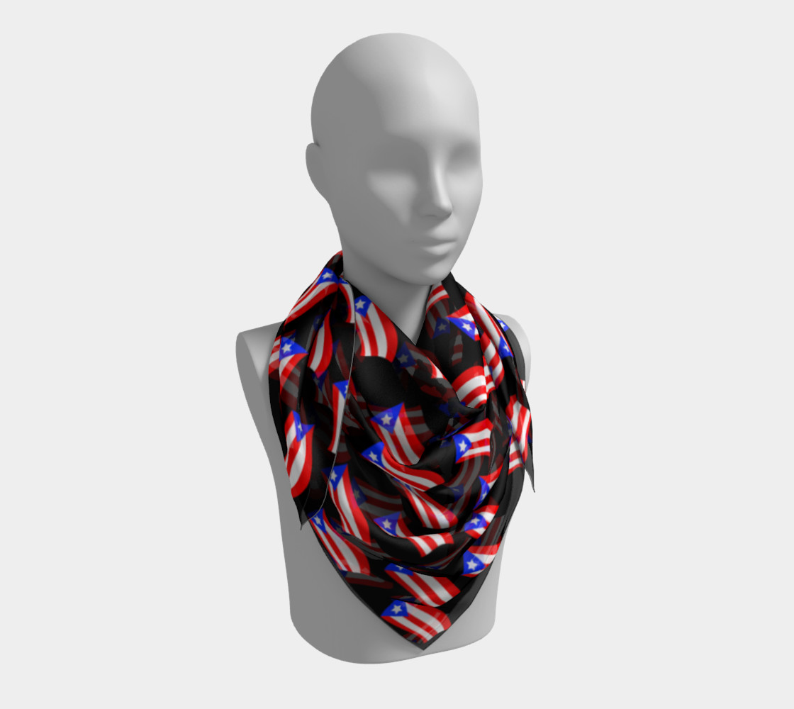 Puerto Rican Flags Black preview #3