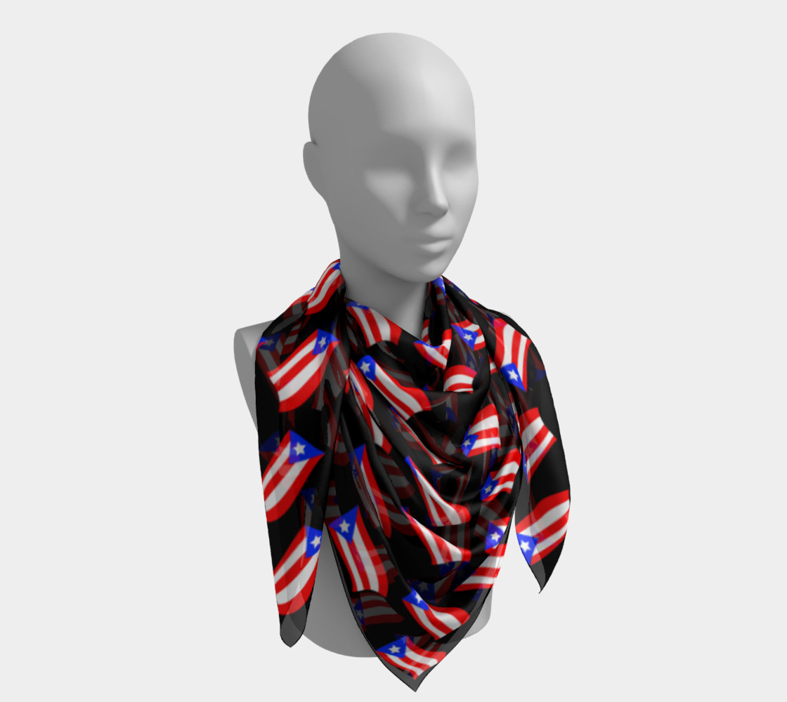 Puerto Rican Flags Black preview #4